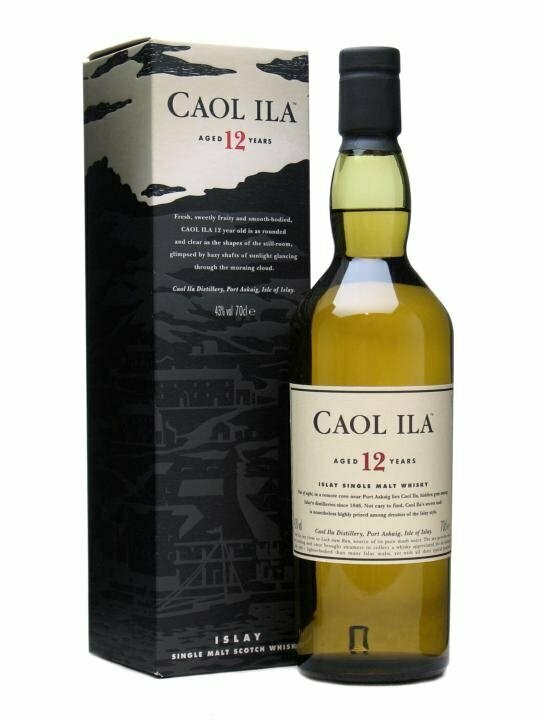 Caol Ila 12 Year Old Malt Whisky 700ml