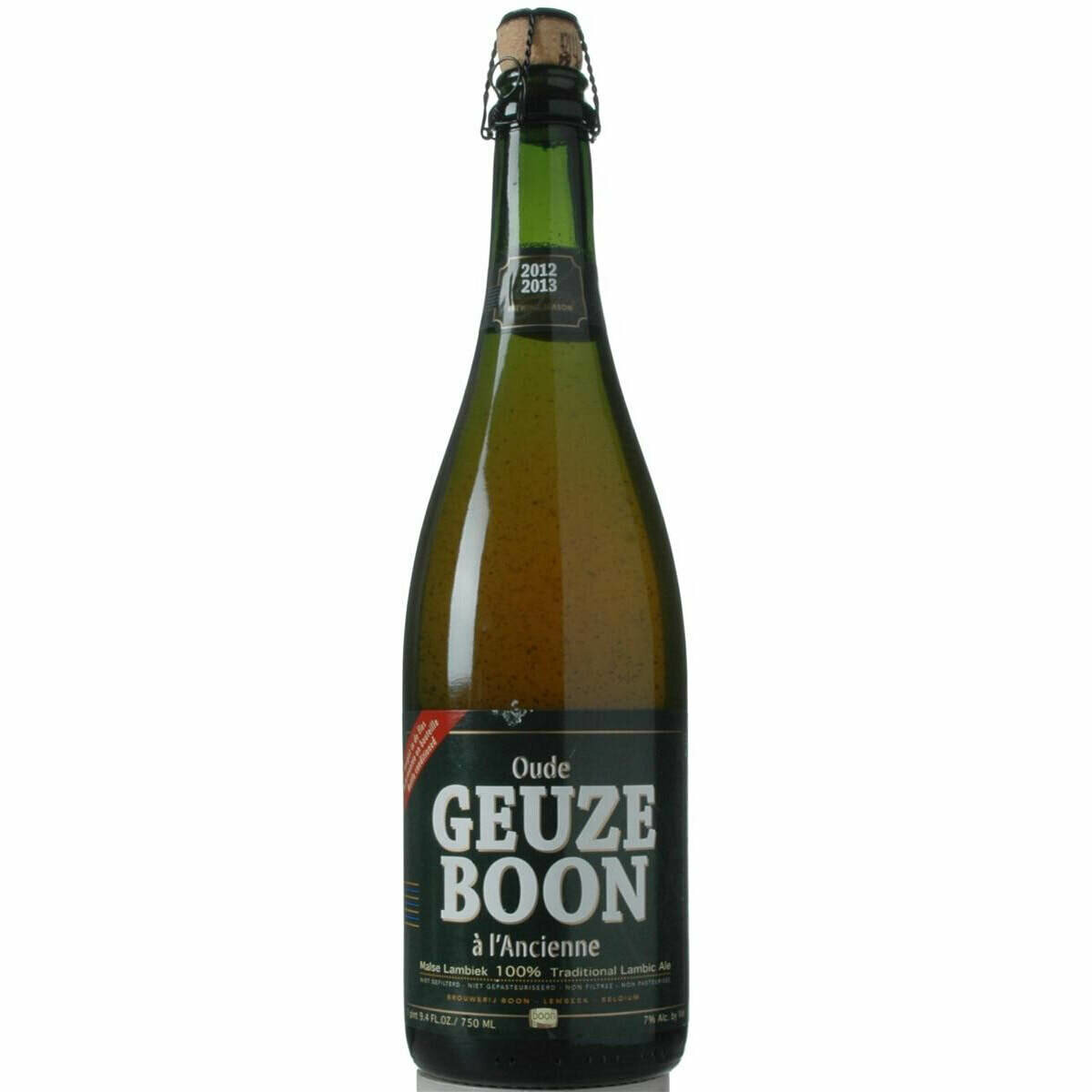 Boon Oude Geuze Lambic 2012-2013 LARGE 750ml