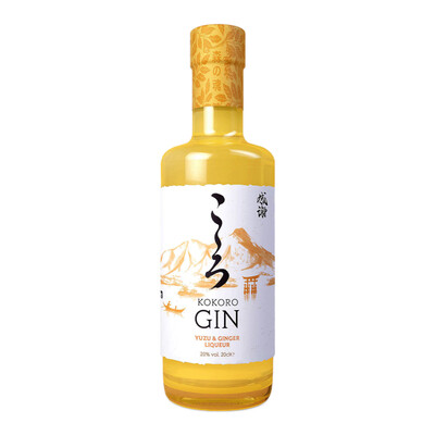 Kokoro Gin Yuzu & Ginger Liqueur Kokoro Gin Yuzu & Ginger Liqueur