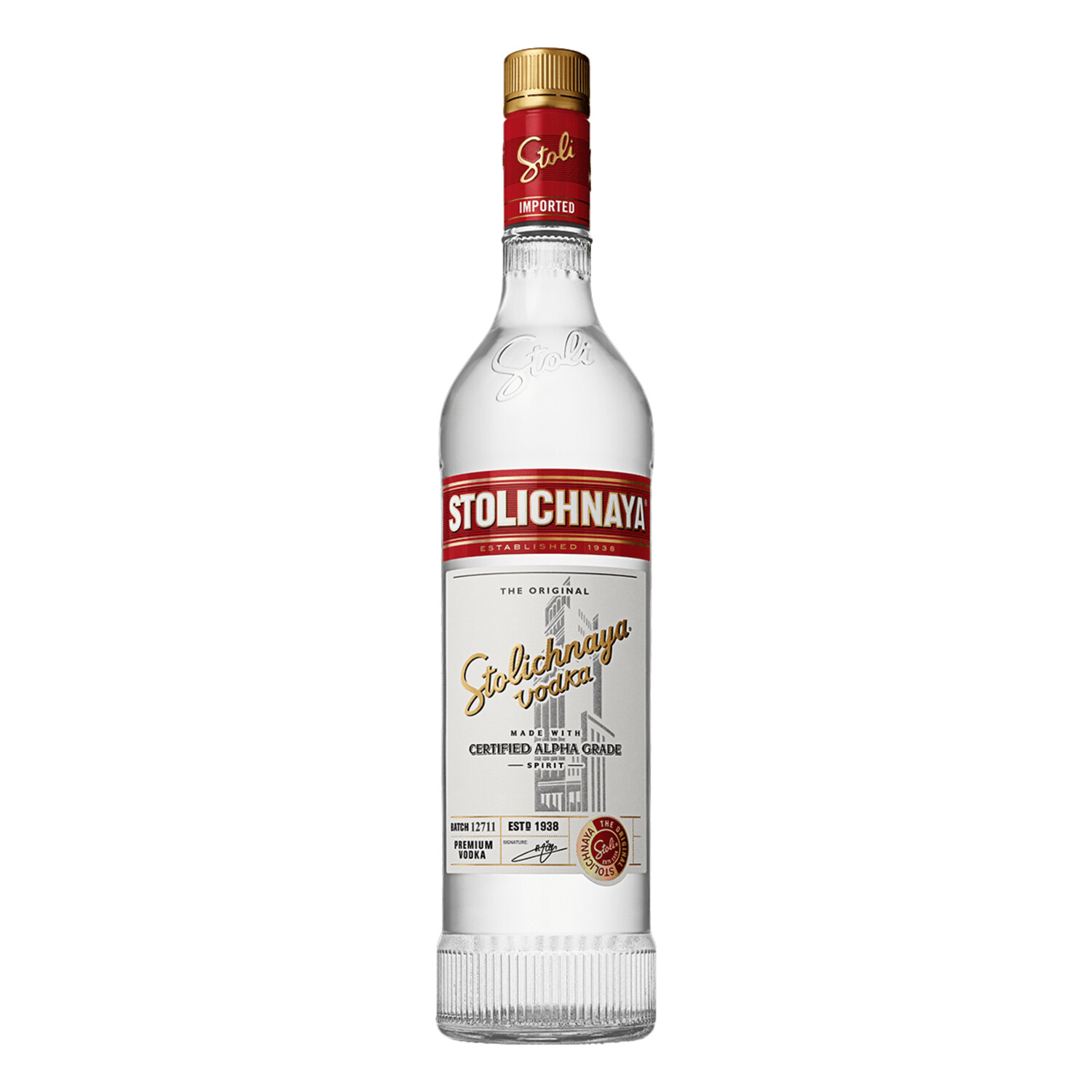 Stolichnaya Red Label Vodka