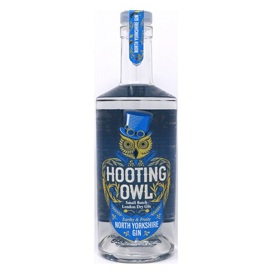 Hooting Owl North Yorkshire Gin, Select Size: North Yorkshire 700ml