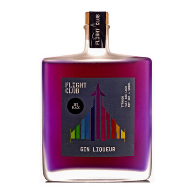 Flight Club Jet Black Gin Liqueur