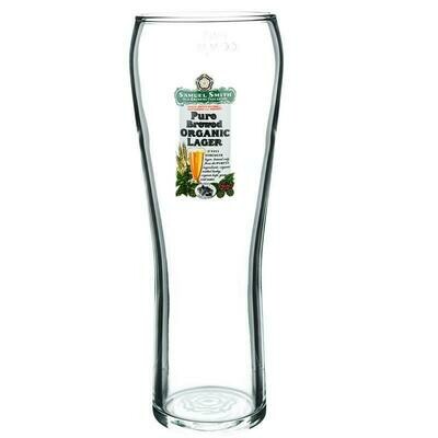 Sam Smith Pure Brewed HALF PINT Lager Glass