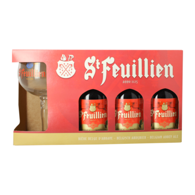 St Feuillien Cuvée de Noel Gift Pack