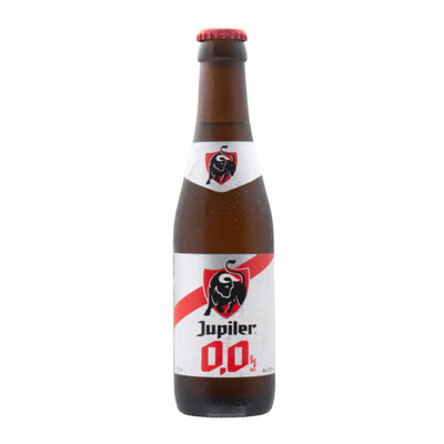 Jupiler 0.0% Non-Alcoholic Beer Bottle