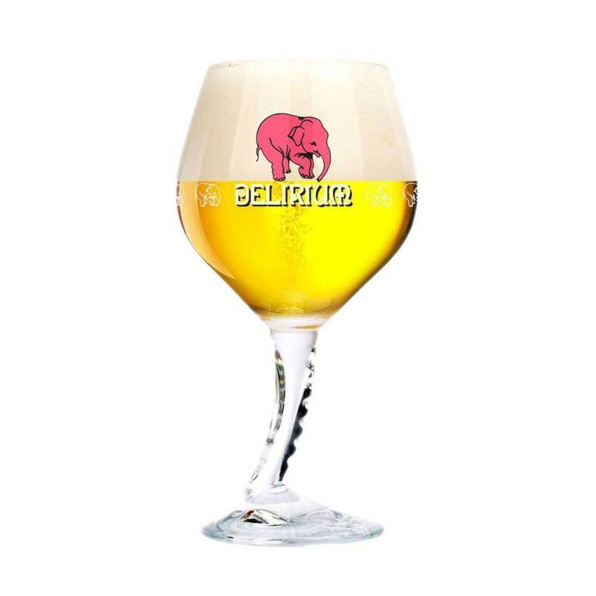 Delirium Tremens Skew Stem Half Pint Glass