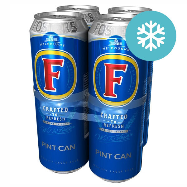 Fosters 4 Pint Pack 4 for £5.50
