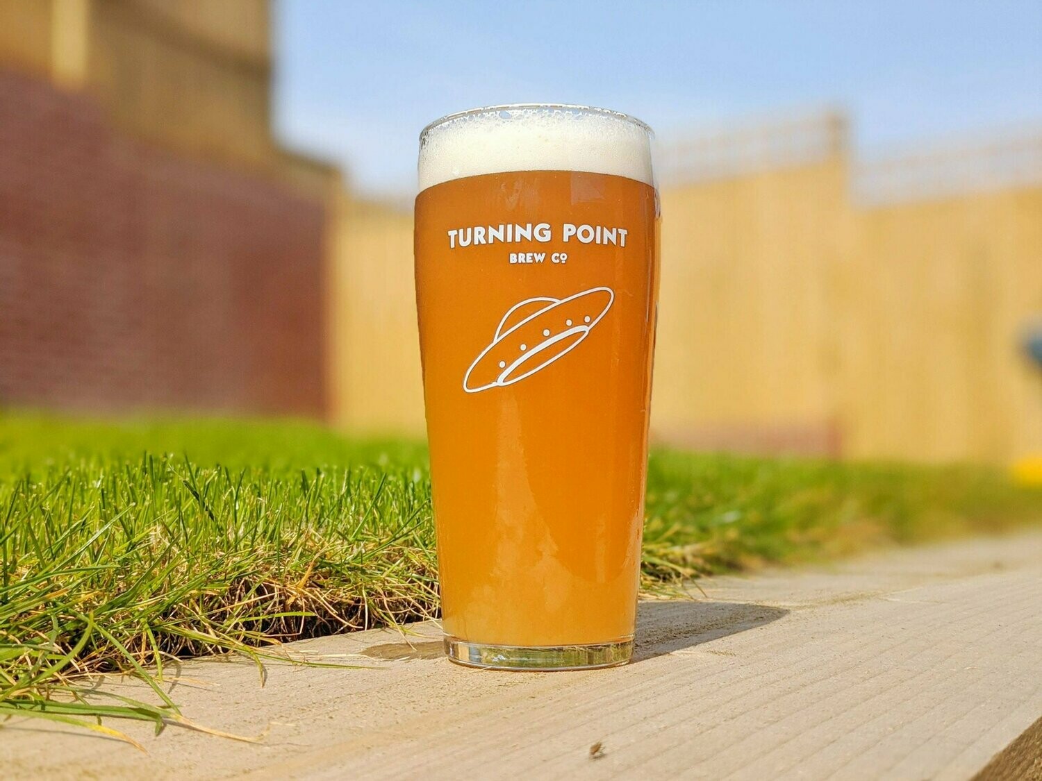 Turning Point Pint Glass