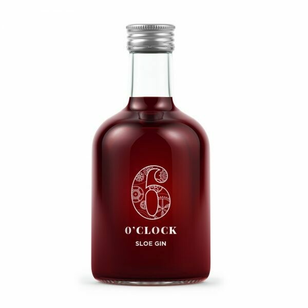 6 O'Clock Sloe Gin Liqueur Miniature