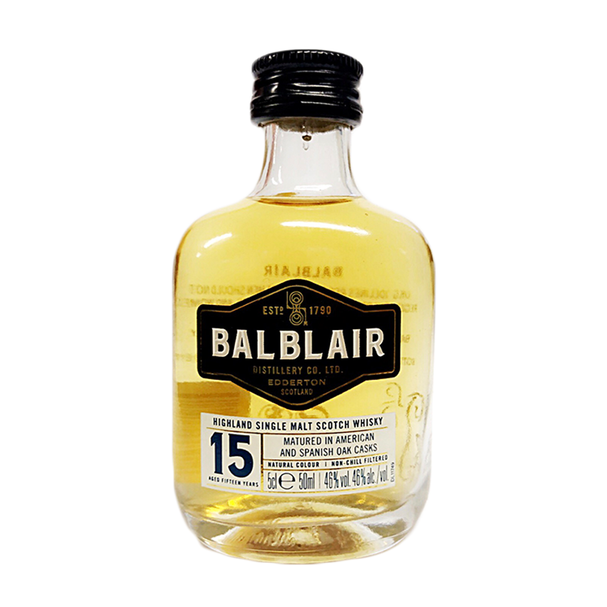 Balblair 15yr Old Whisky Miniature