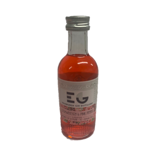 Edinburgh Gin Strawberry &amp; Pink Peppercorn Liqueur Miniature