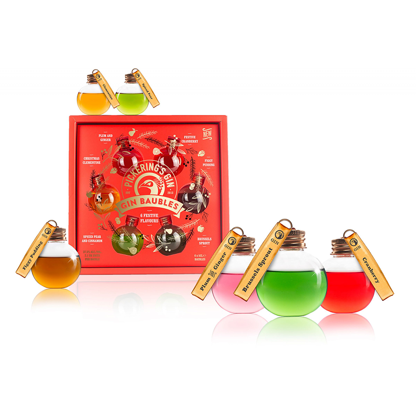 Pickering's Gin Baubles 6 Pack