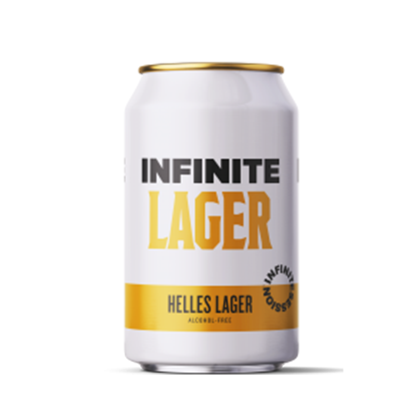 Infinite Lager Alcohol Free Helles Lager
