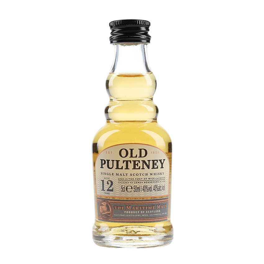 Old Pulteney 12yr Old Whisky Miniature Old Pulteney 12yr Old Whisky Miniature
