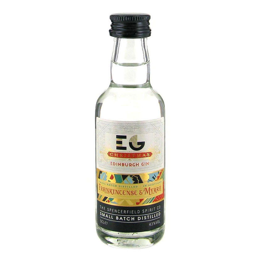 Edinburgh Christmas Gin Miniature Edinburgh Christmas Gin Miniature