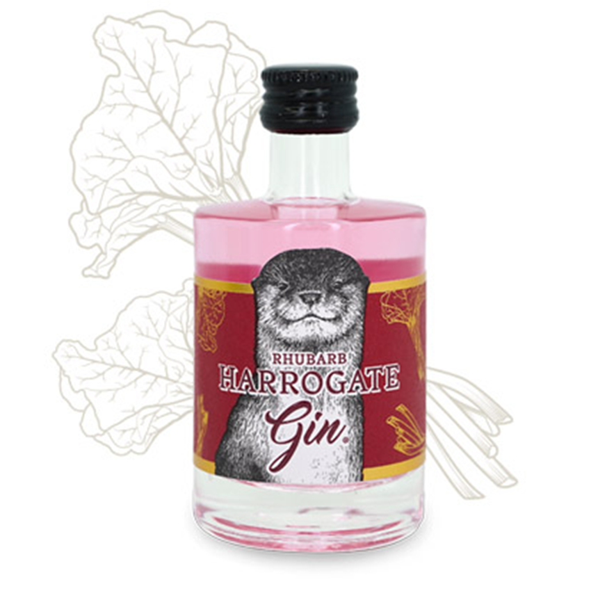 Harrogate Rhubarb Gin Miniature