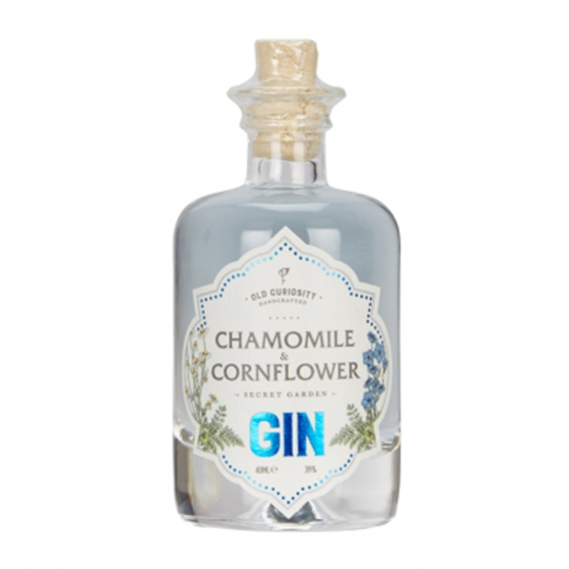 Old Curiosity Chamomile &amp; Cornflower Gin Miniature