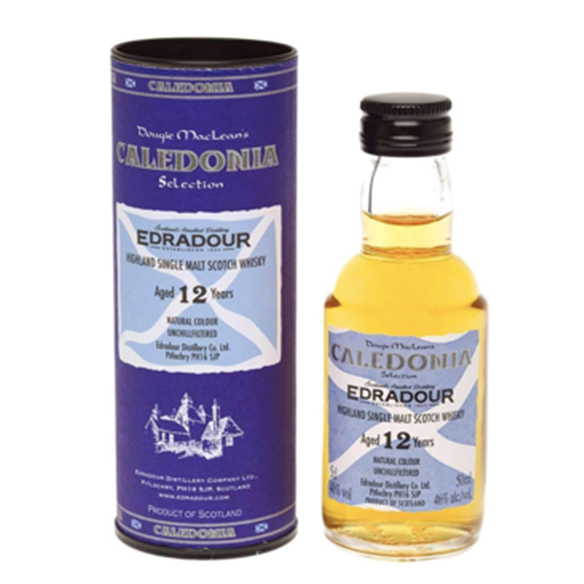 Edradour Caledonia 12yr Old Whisky Miniature