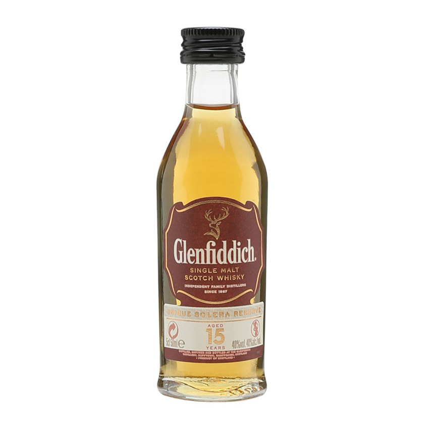 Glenfiddich 15yr Old Solera Reserve Whisky Miniature
