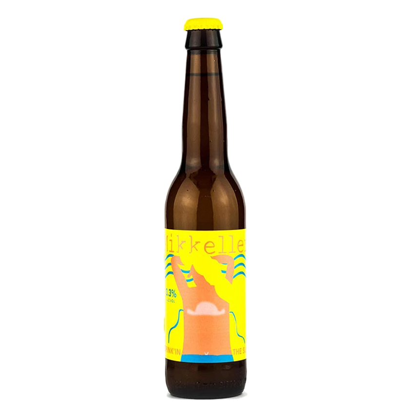 Mikkeller Drink'in The Sun Non Alcoholic Wheat Ale Bottle