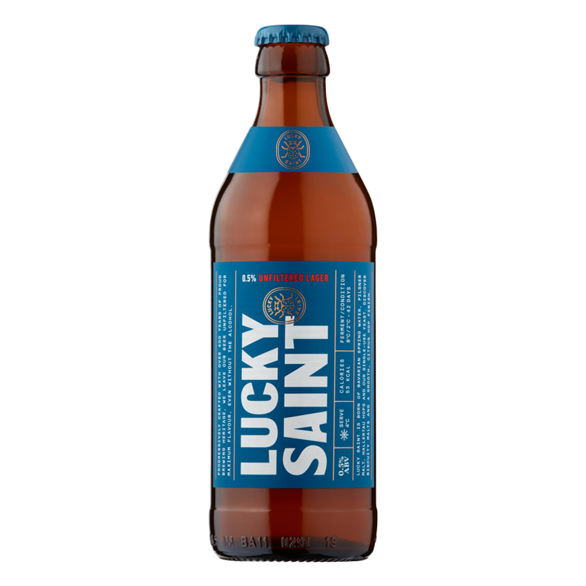 Lucky Saint Unfiltered Non Alcoholic Lager