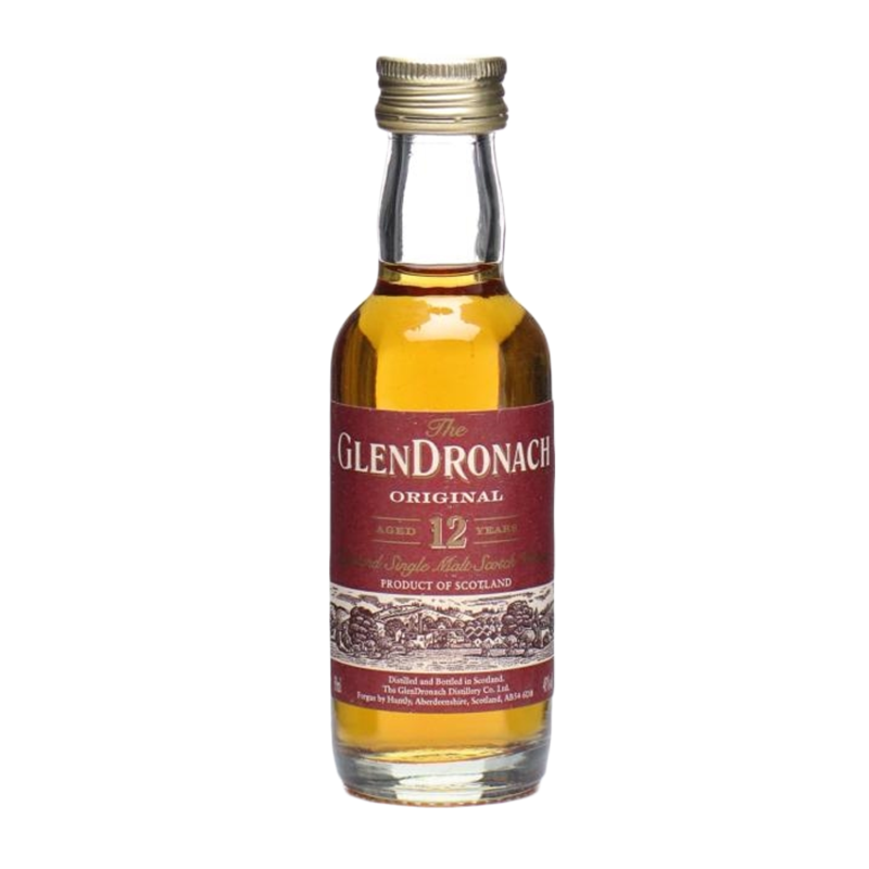 Glendronach 12yr Old Whisky Miniature