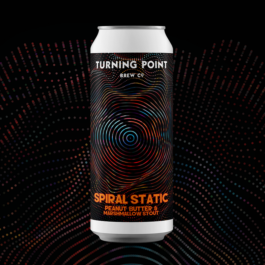 Turning Point Spiral Static Peanut Butter & Marshmallow Impy Stout