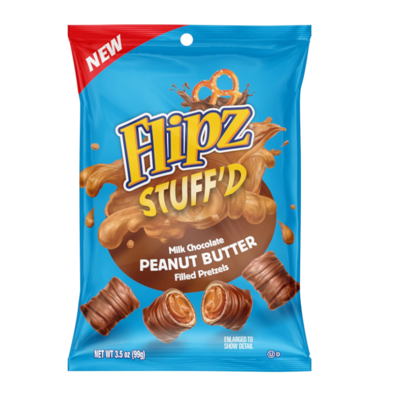 ​Flipz Stuff'D Peanut Butter Filled Pretzels