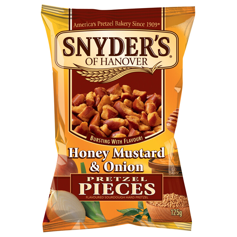 Snyder Honey Mustard & Onion Pretzels