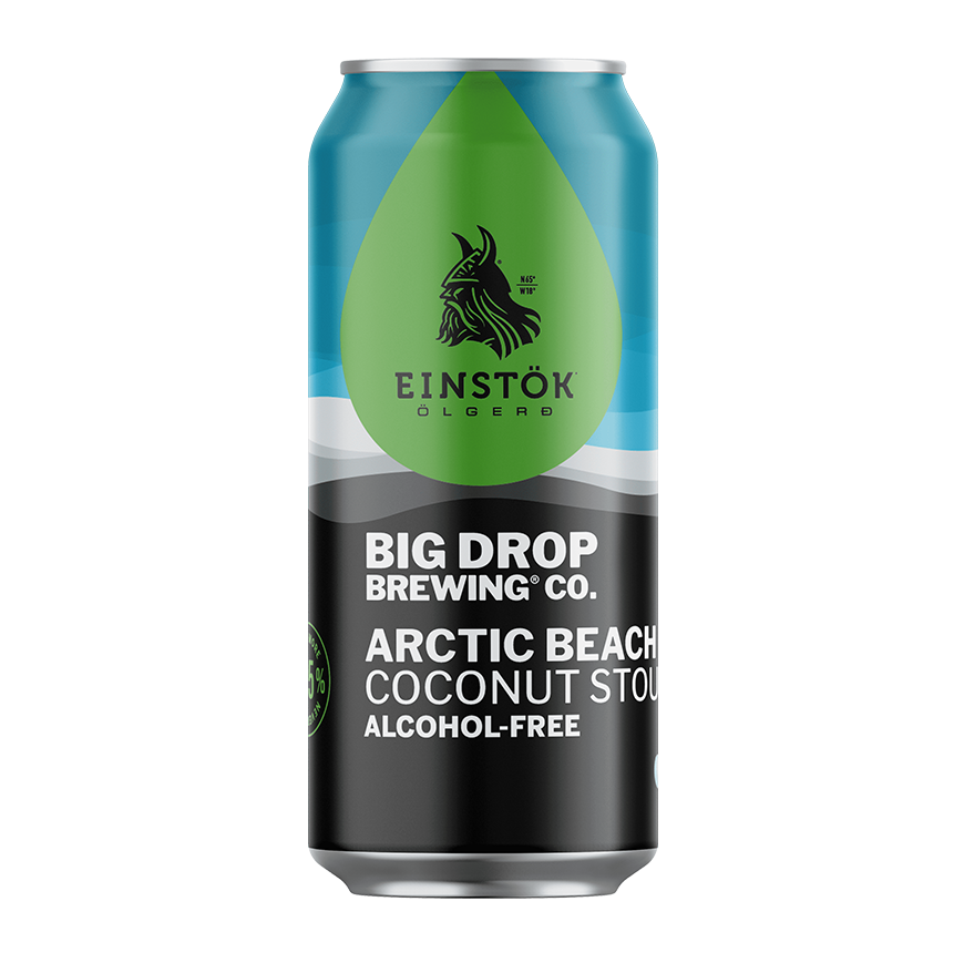 Big Drop x Einstok Arctic Beach Alcohol Free Coconut Stout