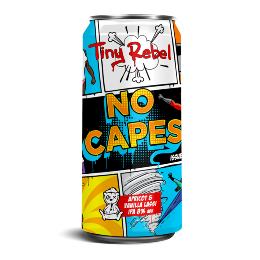 Tiny Rebel No Capes Issue #1 Apricot & Vanilla Lassi IPA