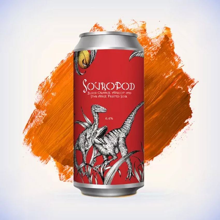 Staggeringly Good Souropod Blood Orange, Apricot & Star Anise Fruited Sour
