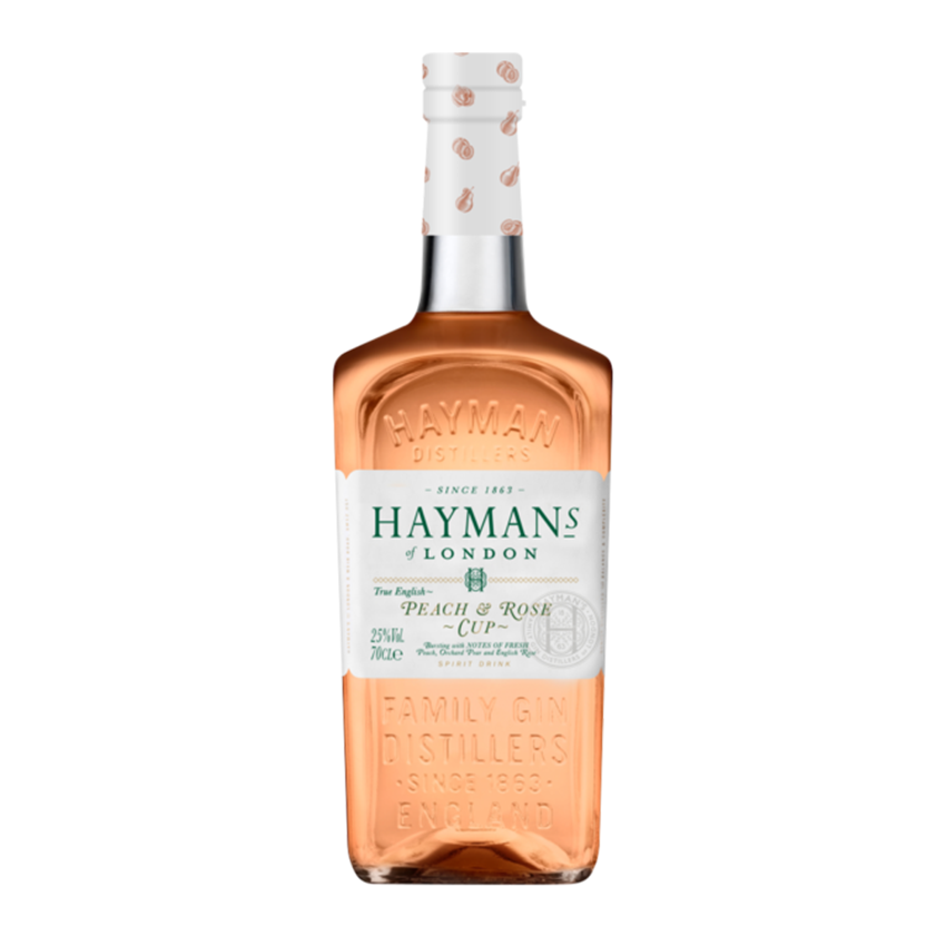 Hayman&#39;s Peach &amp; Rose Cup Gin