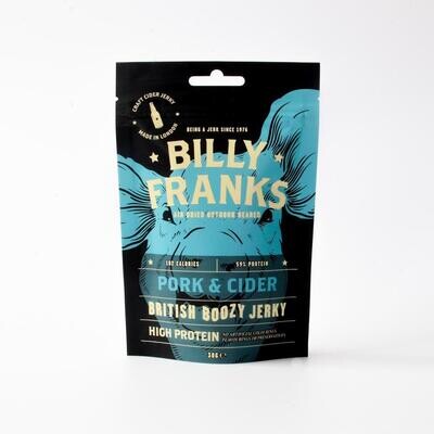 Billy Franks Pork & Cider Boozy Jerky