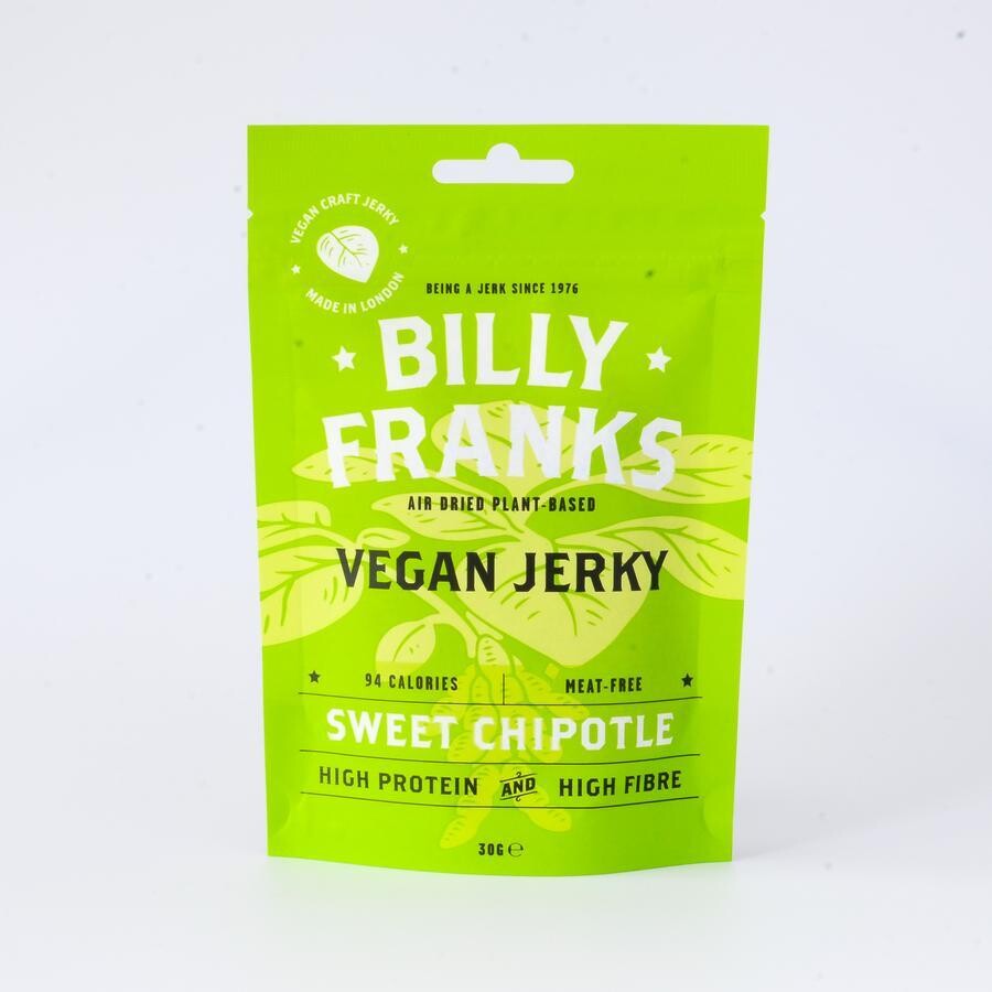 Billy Franks Sweet Chipotle Vegan Jerky