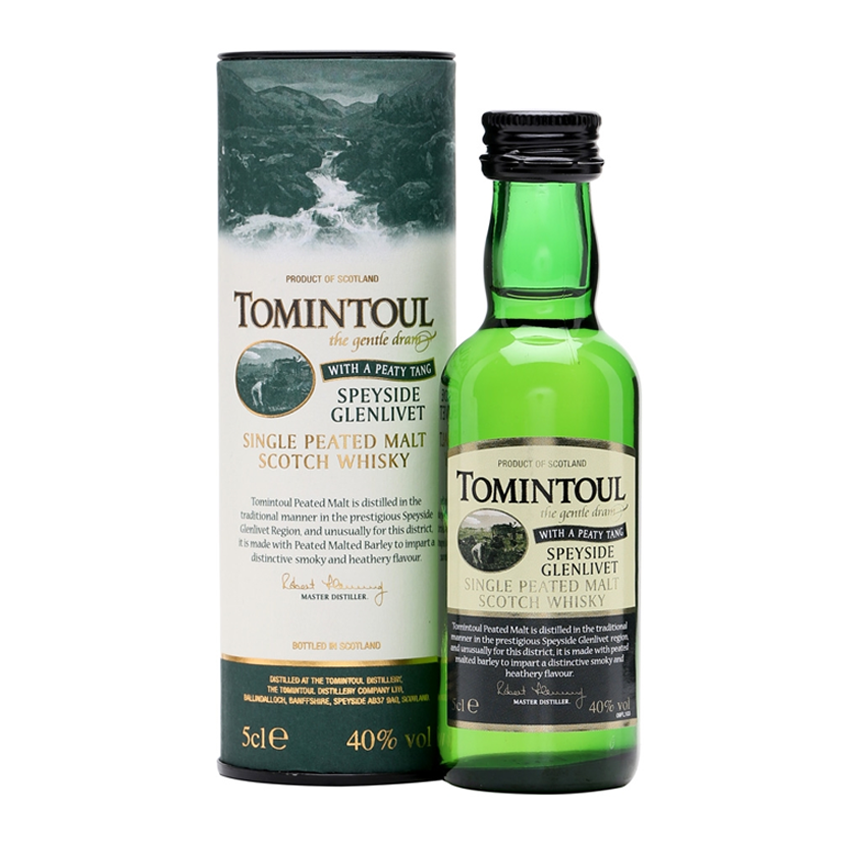Tomintoul Peaty Tang Whisky Miniature