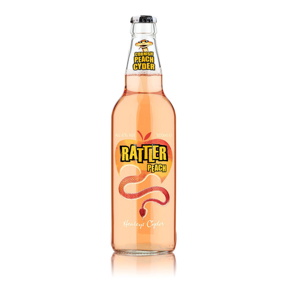 Healeys Rattler Peach Cornish Cider