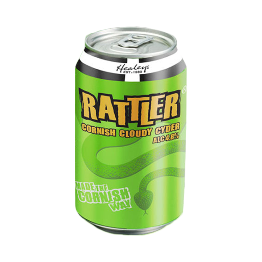 Healeys Rattler Cornish Cider Can 330ml