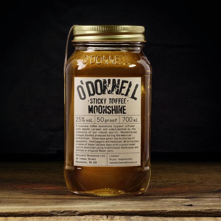 O'Donnell Sticky Toffee Moonshine 700ml