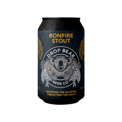 Drop Bear Bonfire Stout Alcohol-Free CAN