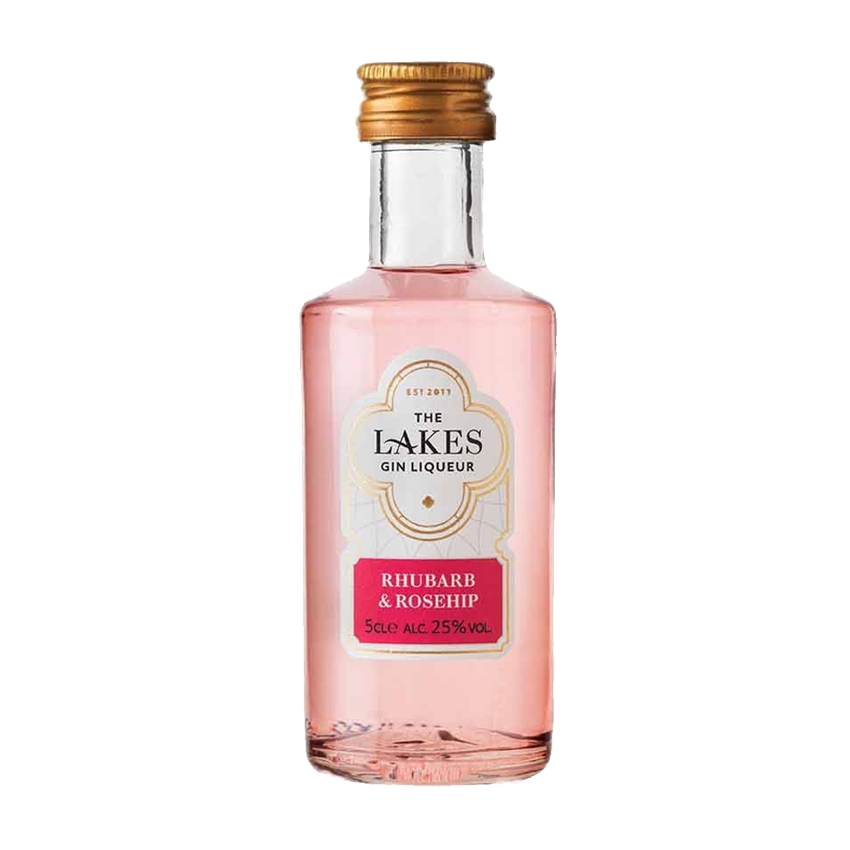 The Lakes Gin Rhubarb &amp; Rosehip Gin Liqueur Miniature