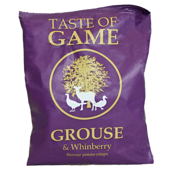 Taste Of Game Crisps Grouse and Whinberry 40g