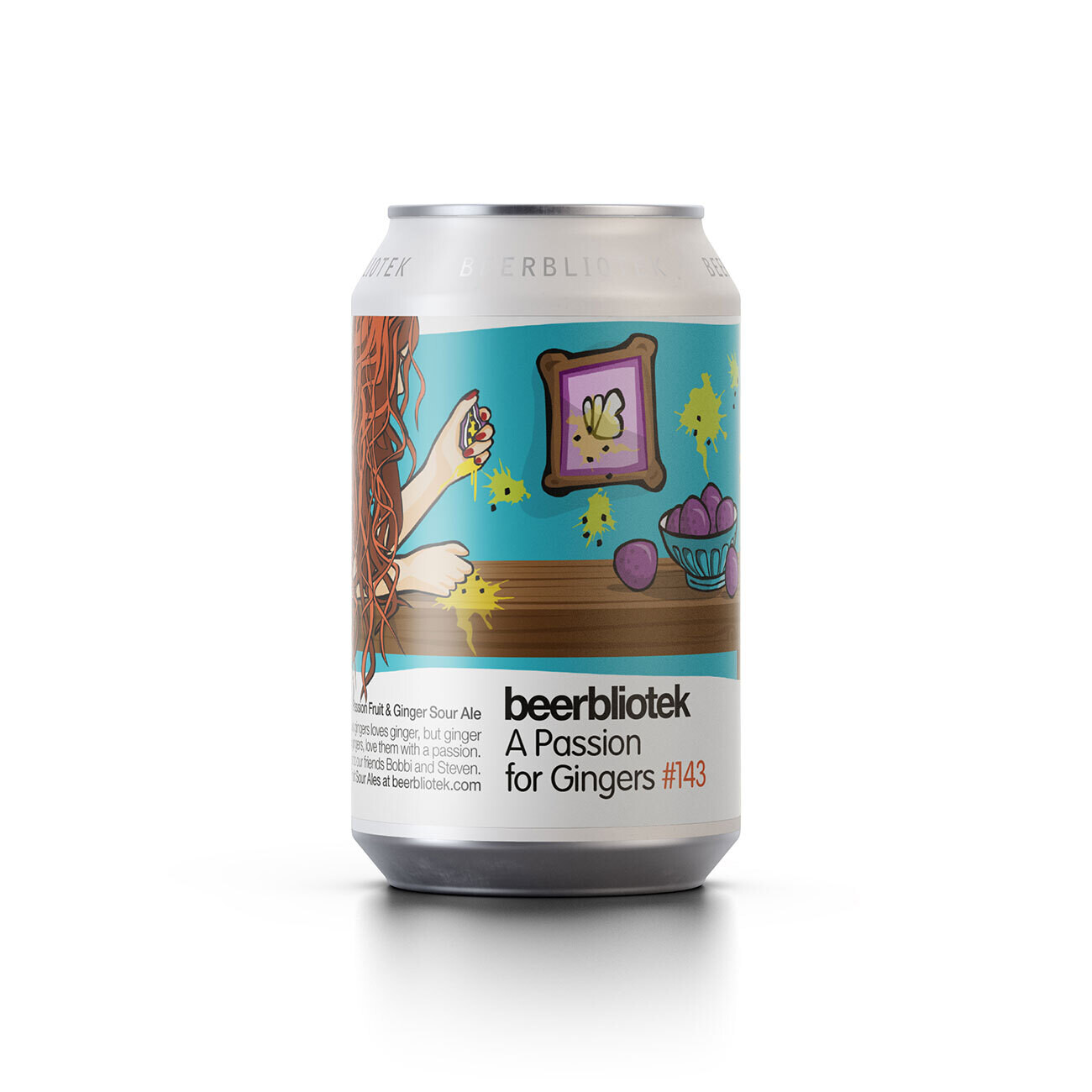 Beerbliotek A Passion for Gingers Passion Fruit & Ginger Berliner