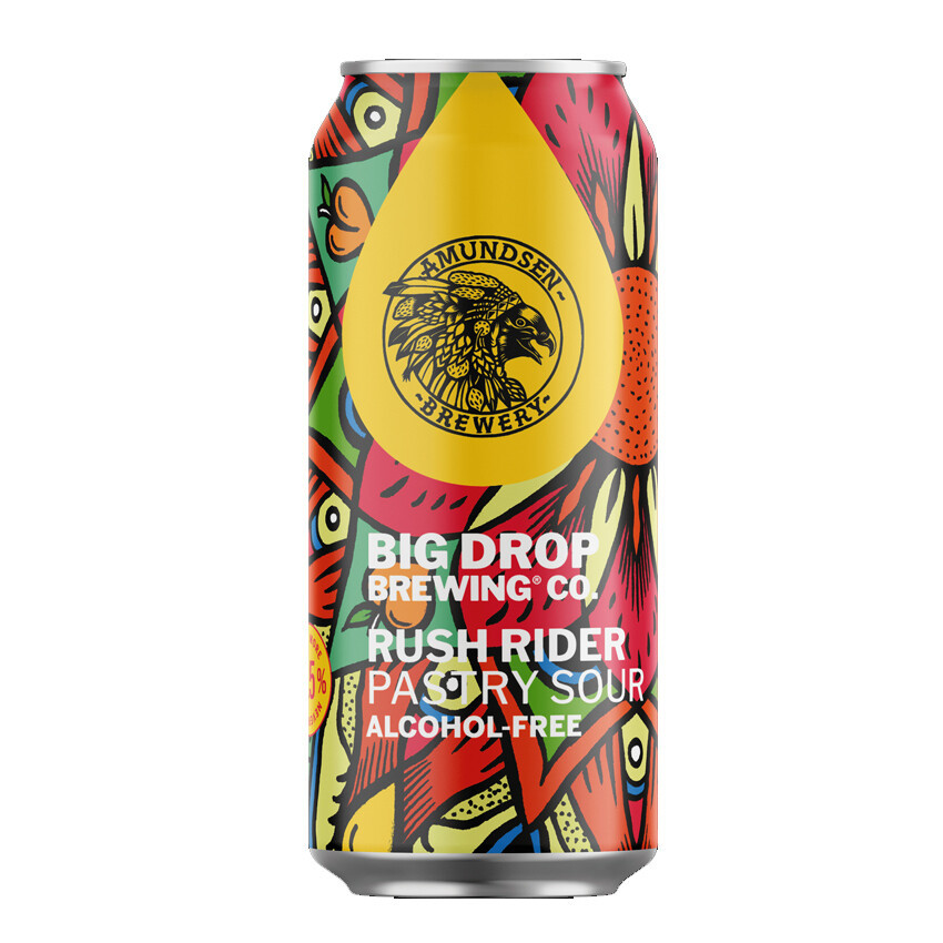 Big Drop x Amundsen Rush Rider Alcohol Free Pastry Sour