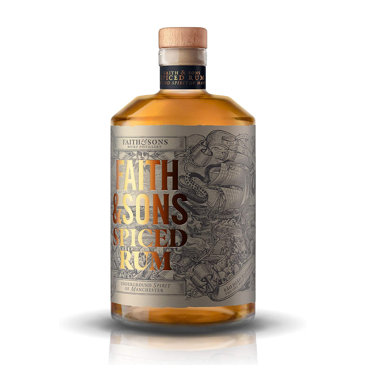 Faith &amp; Son's Spiced Rum 50cl