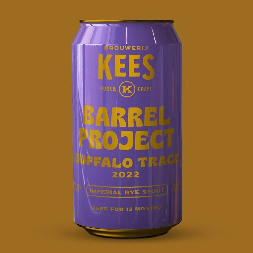 Kees Barrel Project Imperial Rye Stout Buffalo Trace BA 2022