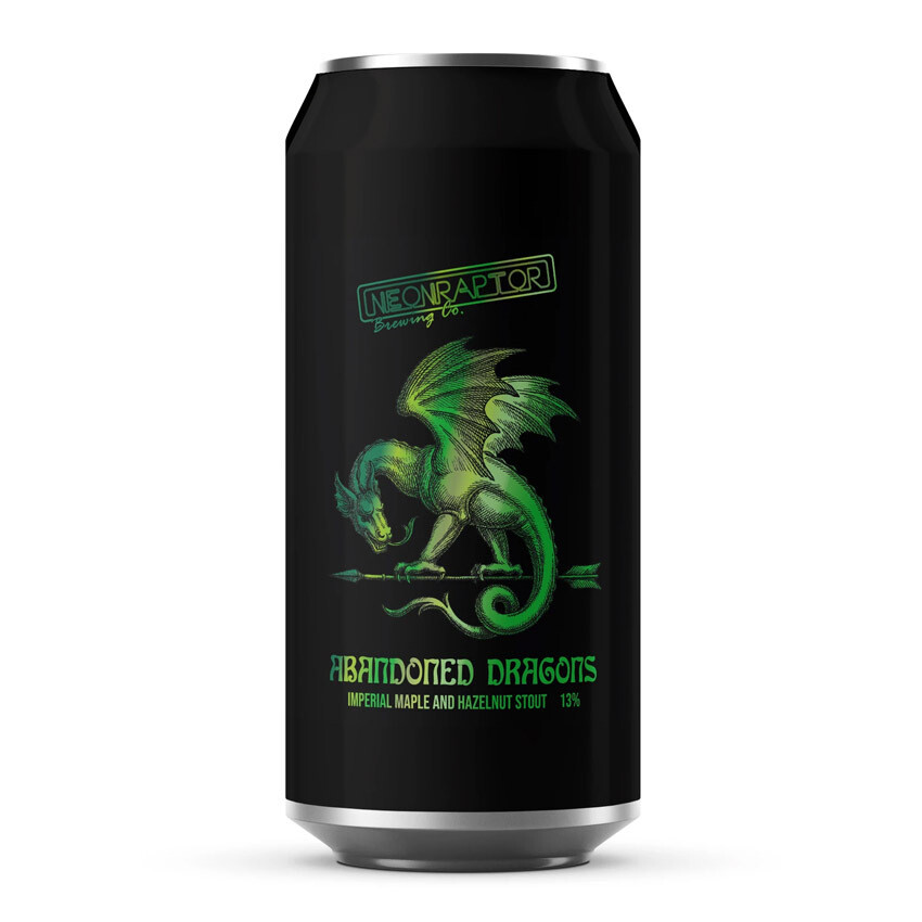 Neon Raptor Abandoned Dragons Imperial Stout