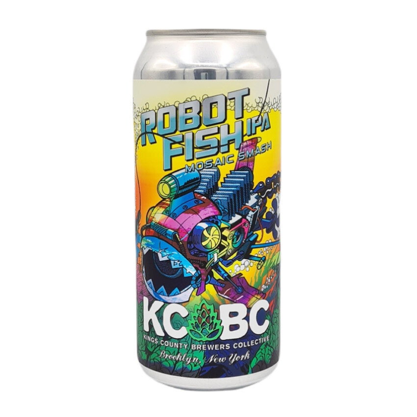 KCBC Robot Fish Mosaic Smash Hazy IPA