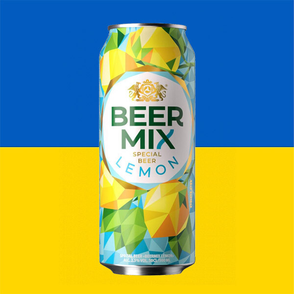 Obolon Beer Mix Lemon Special Beer