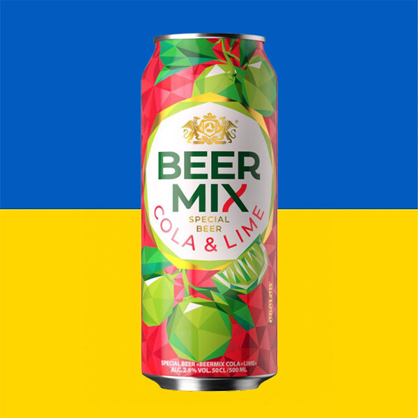 Obolon Beer Mix Cola & Lime Special Beer